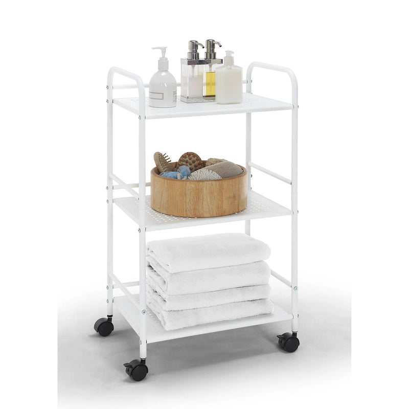 Carrello multiuso mobile a 3 ripiani