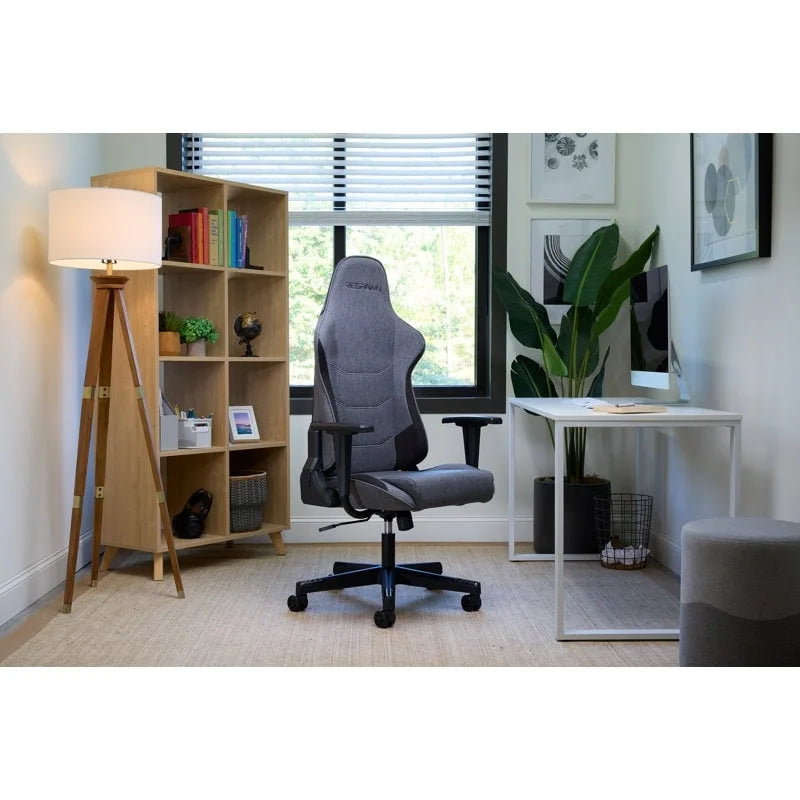 Ergonomischer Gamingstuhl - hoher Rückenlehnenstuhl im Rennsportstil für PC-Schreibtisch und Büro