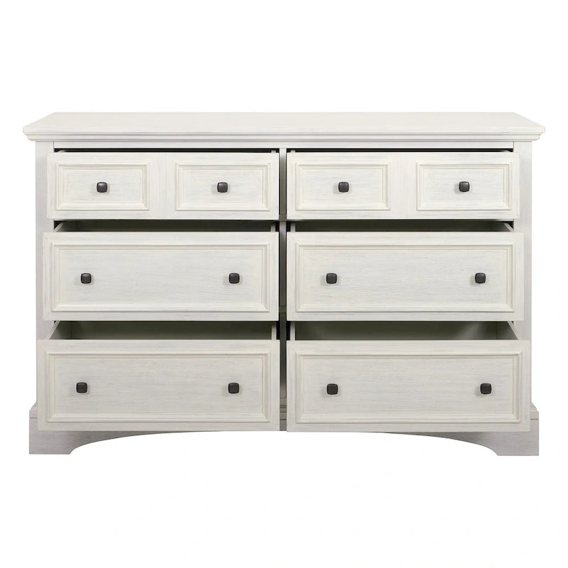 Cassettiera Farmhouse Basics con 6 cassetti
