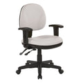 Skulpturaler ergonomischer Bürostuhl aus Stoff