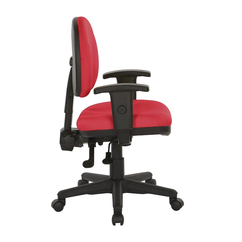 Skulpturaler ergonomischer Bürostuhl aus Stoff