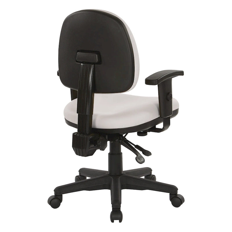 Skulpturaler ergonomischer Bürostuhl aus Stoff