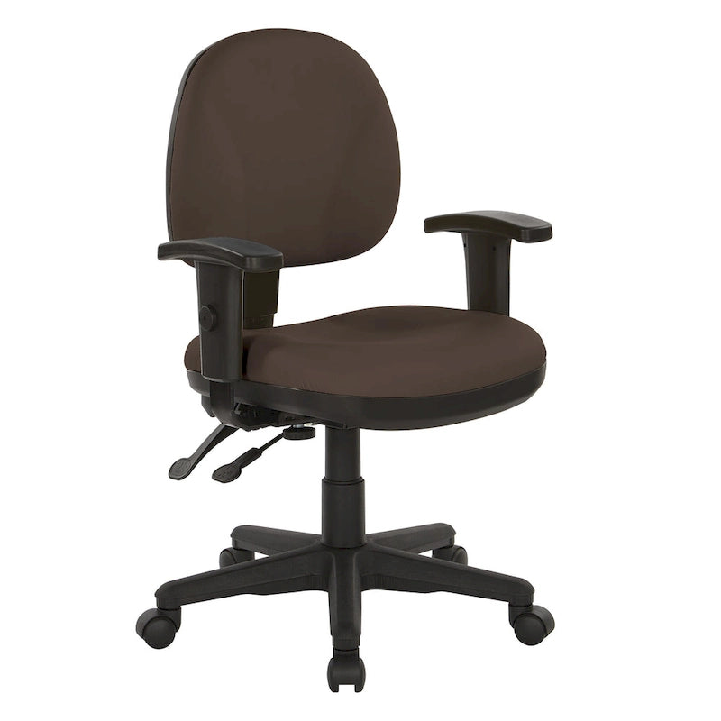 Skulpturaler ergonomischer Bürostuhl aus Stoff