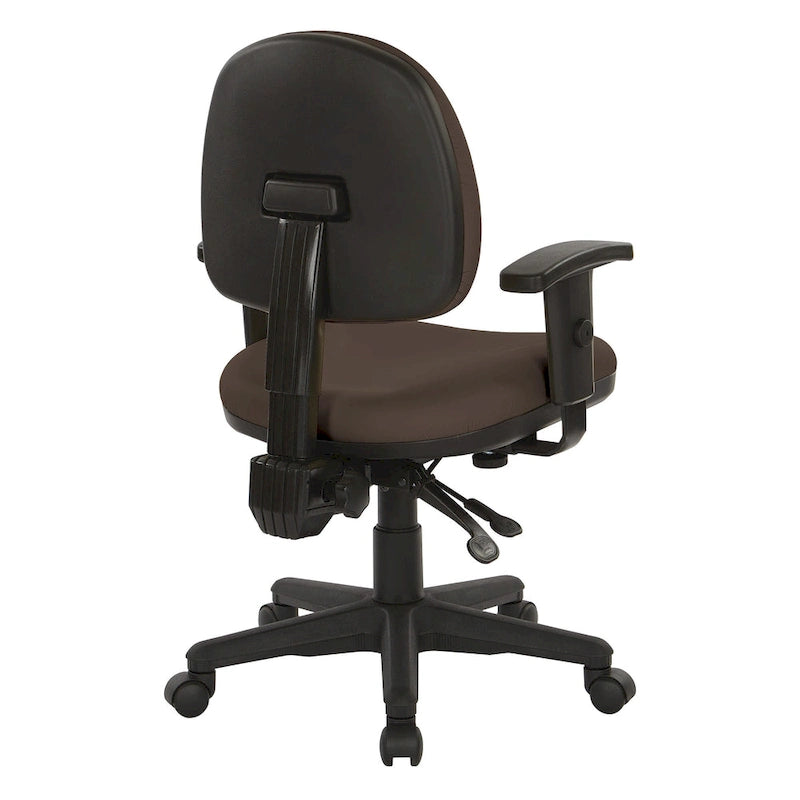 Skulpturaler ergonomischer Bürostuhl aus Stoff