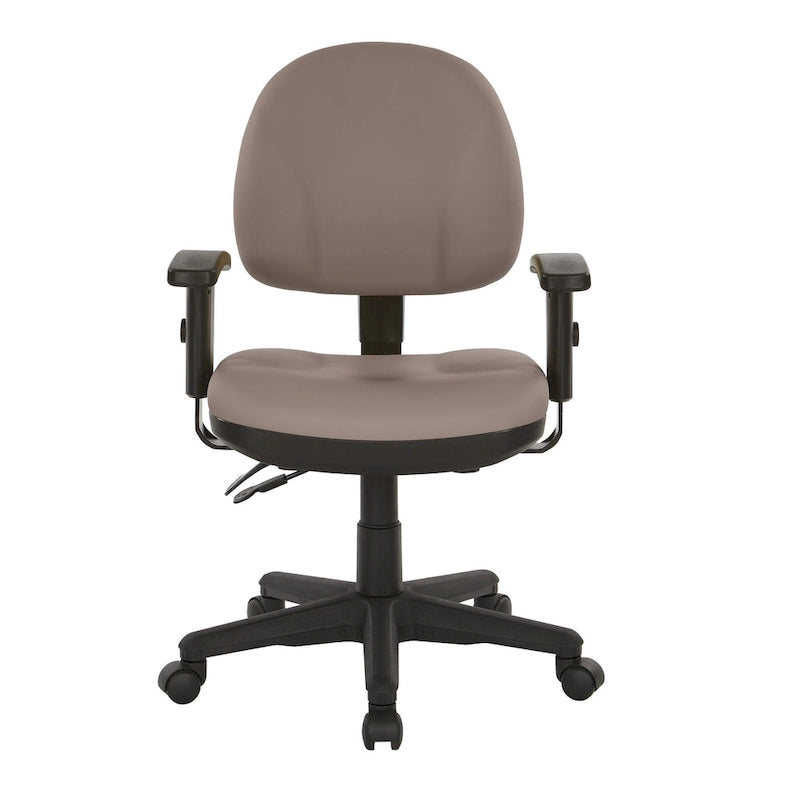 Skulpturaler ergonomischer Bürostuhl aus Stoff