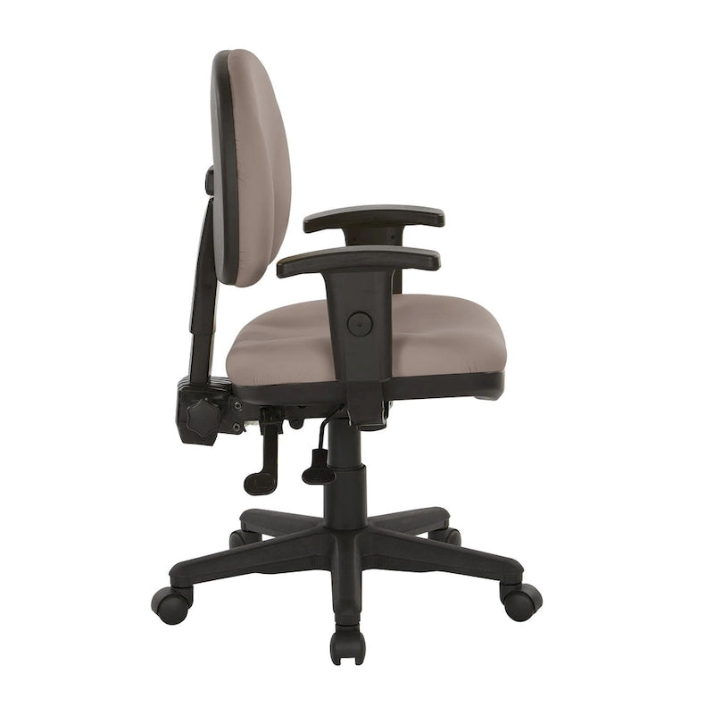 Skulpturaler ergonomischer Bürostuhl aus Stoff