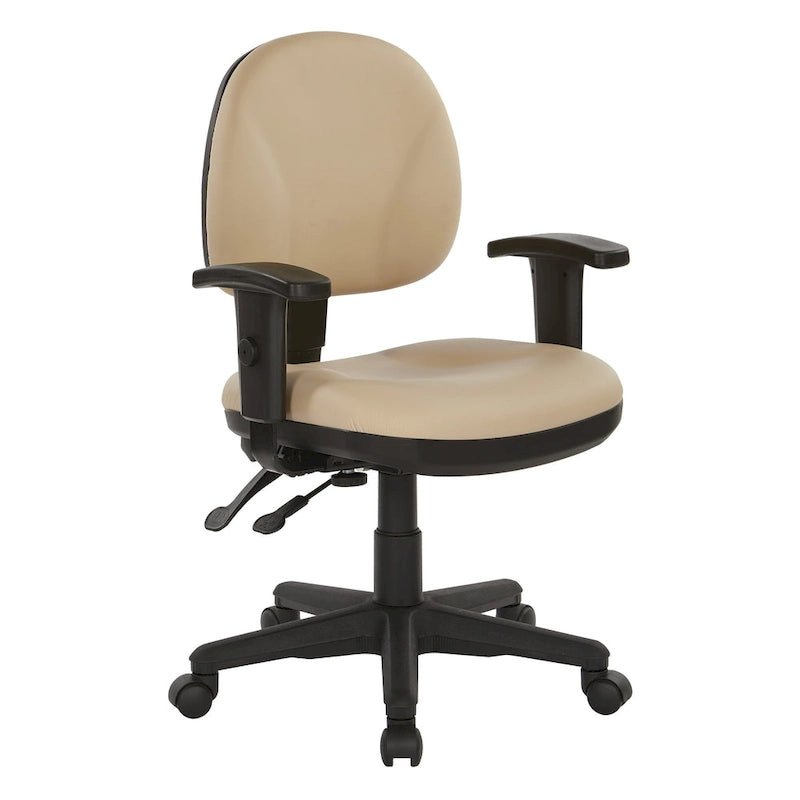 Skulpturaler ergonomischer Bürostuhl aus Stoff