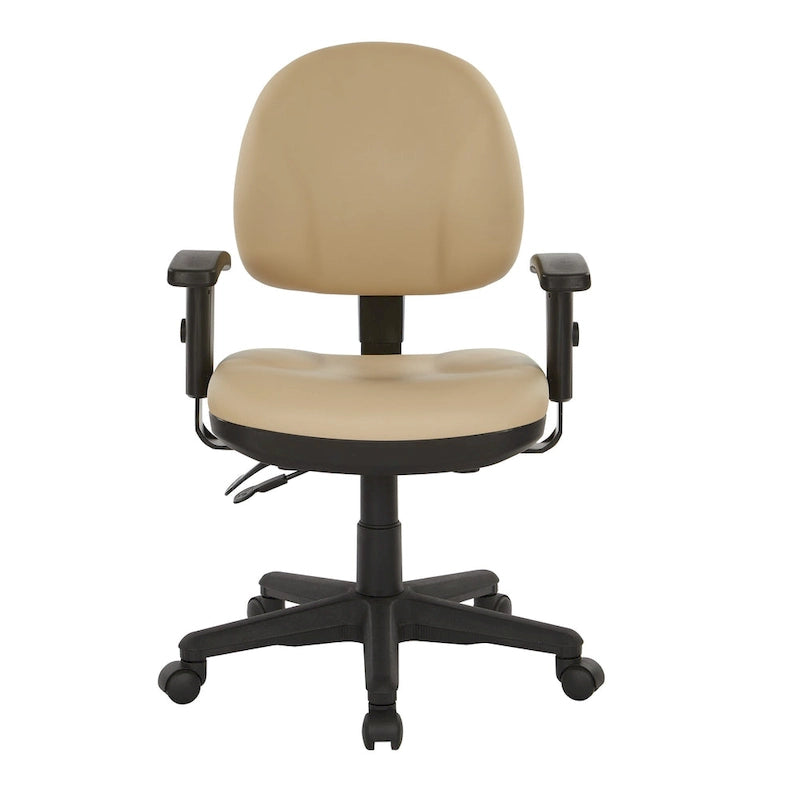 Skulpturaler ergonomischer Bürostuhl aus Stoff