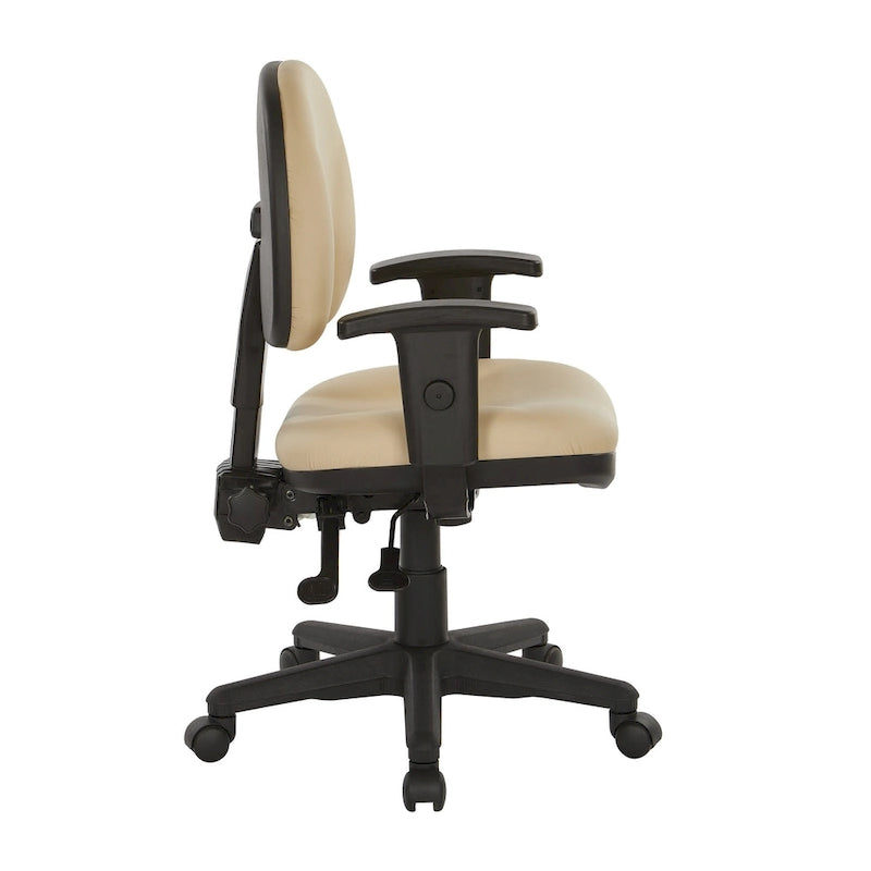 Skulpturaler ergonomischer Bürostuhl aus Stoff