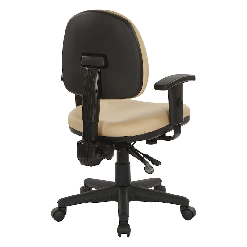 Skulpturaler ergonomischer Bürostuhl aus Stoff