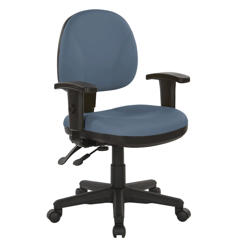 Skulpturaler ergonomischer Bürostuhl aus Stoff