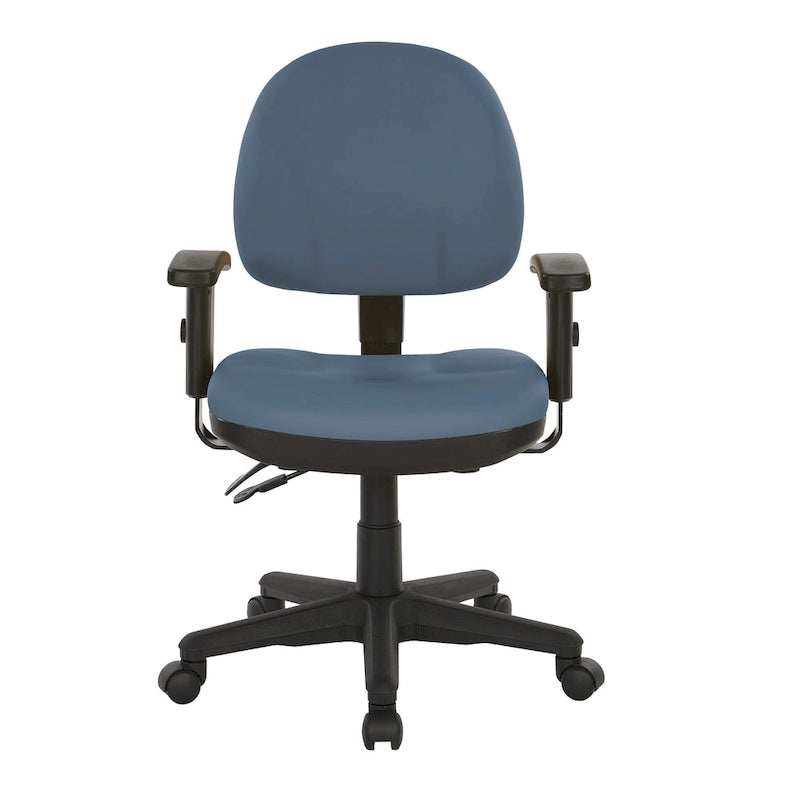 Skulpturaler ergonomischer Bürostuhl aus Stoff