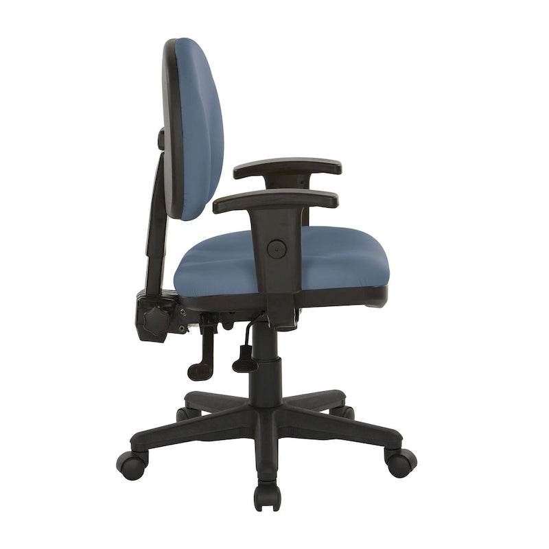 Skulpturaler ergonomischer Bürostuhl aus Stoff