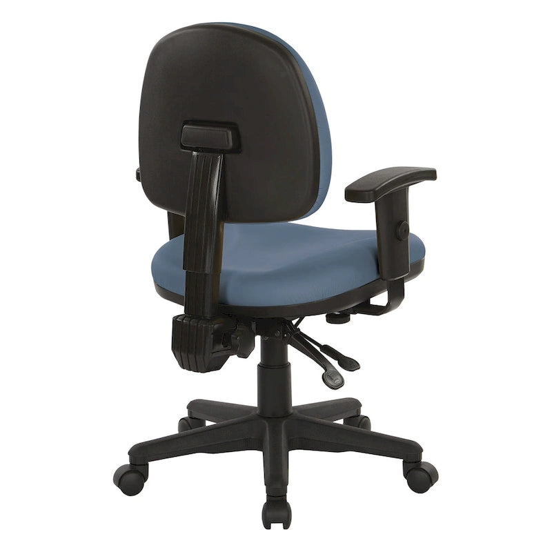 Skulpturaler ergonomischer Bürostuhl aus Stoff