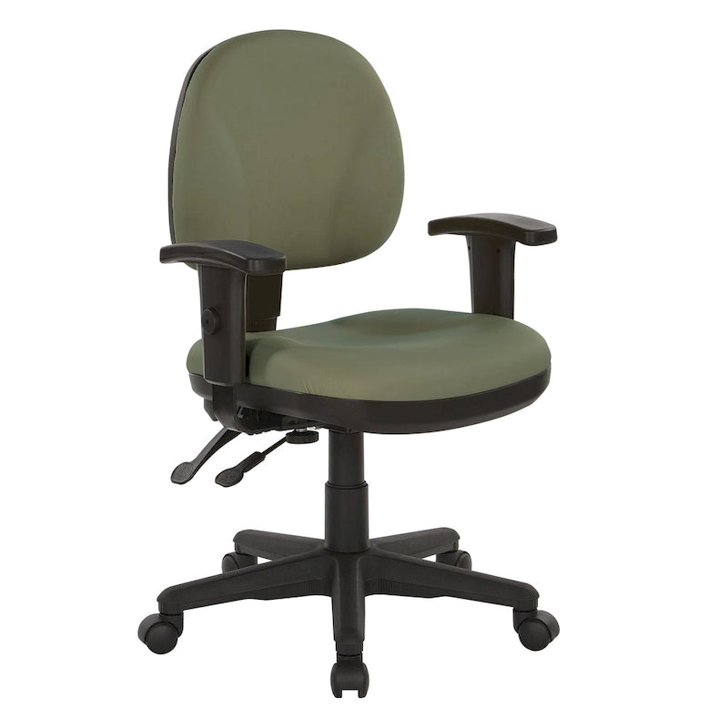 Skulpturaler ergonomischer Bürostuhl aus Stoff