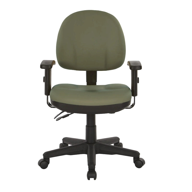 Skulpturaler ergonomischer Bürostuhl aus Stoff