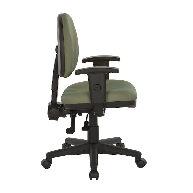 Skulpturaler ergonomischer Bürostuhl aus Stoff