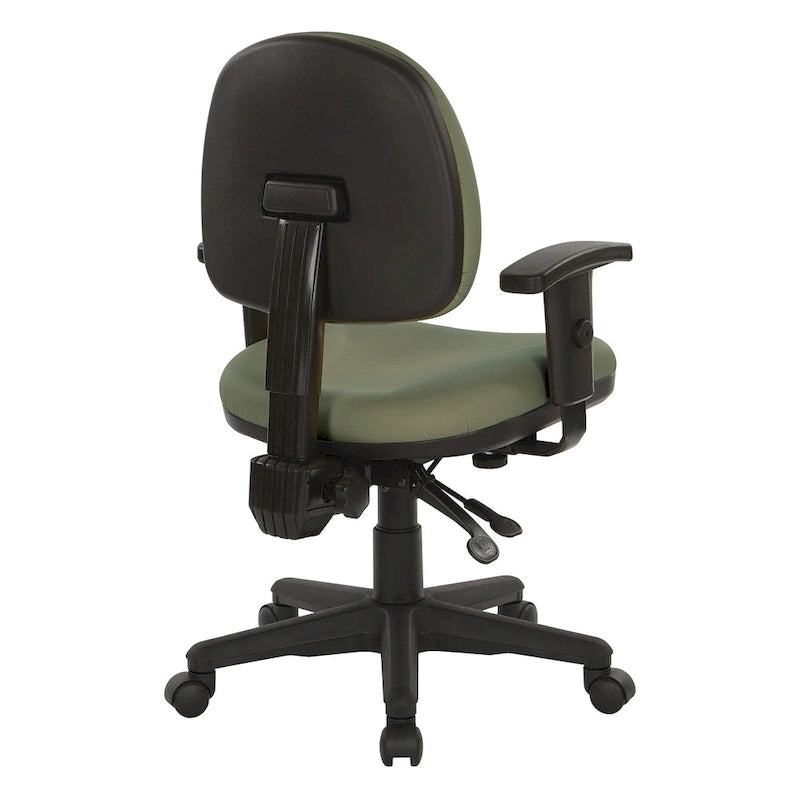 Skulpturaler ergonomischer Bürostuhl aus Stoff
