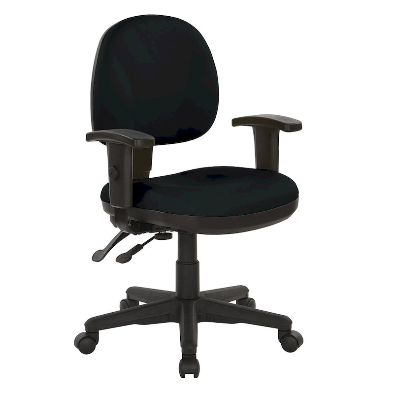 Skulpturaler ergonomischer Bürostuhl aus Stoff