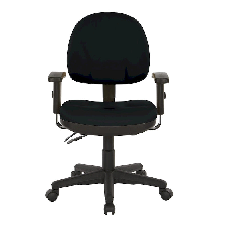 Skulpturaler ergonomischer Bürostuhl aus Stoff