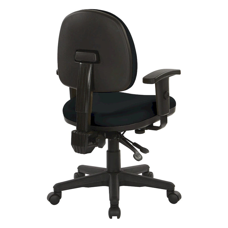Skulpturaler ergonomischer Bürostuhl aus Stoff