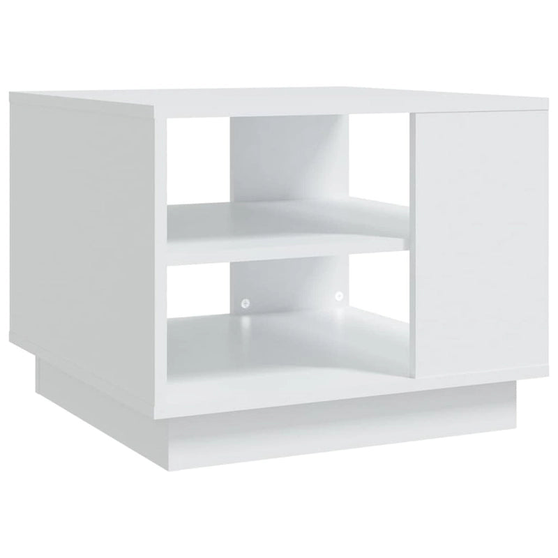 Coffee Table Accent End Side Sofa Table for Living Room Engineered Wood - 21.7 x 21.7 x 16.9