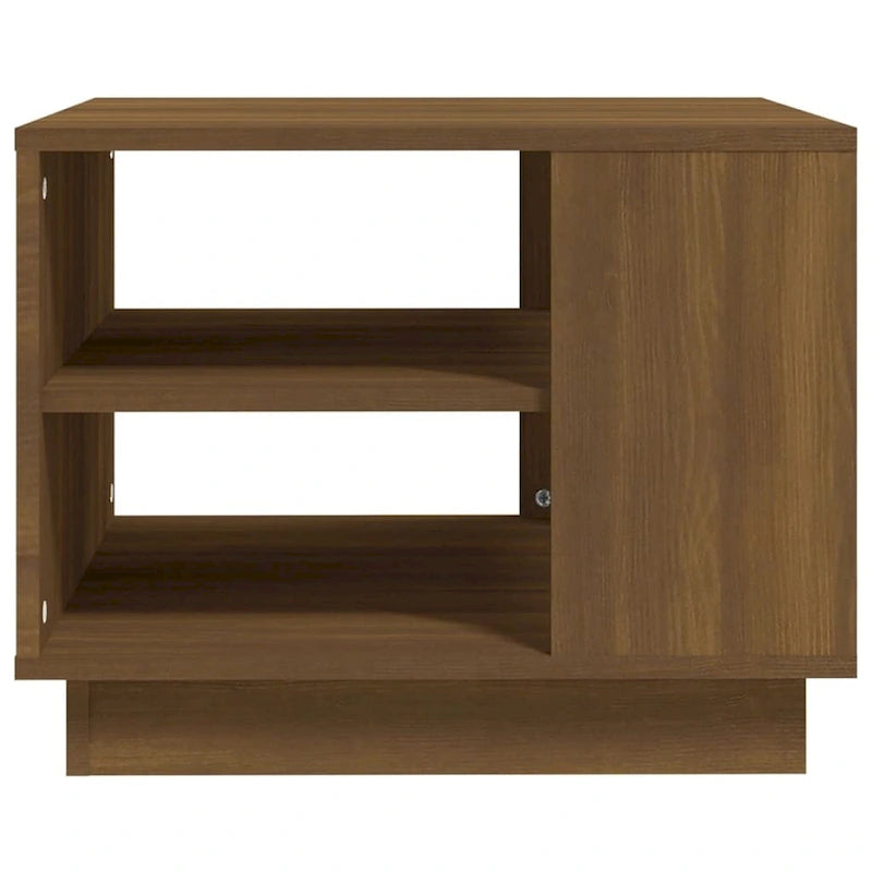 Tavolino da caffè laterale d'accento per divano e soggiorno in legno composito - 21.7 x 21.7 x 16.9