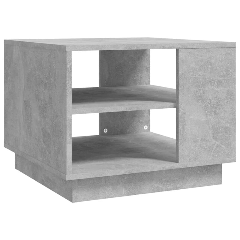 Tavolino da caffè laterale d'accento per divano e soggiorno in legno composito - 21.7 x 21.7 x 16.9