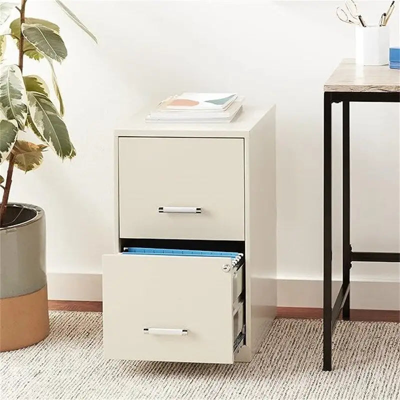Kartotéční skříň se 2 zásuvkami, hloubka 8 - 14.5D x 18W x 25H