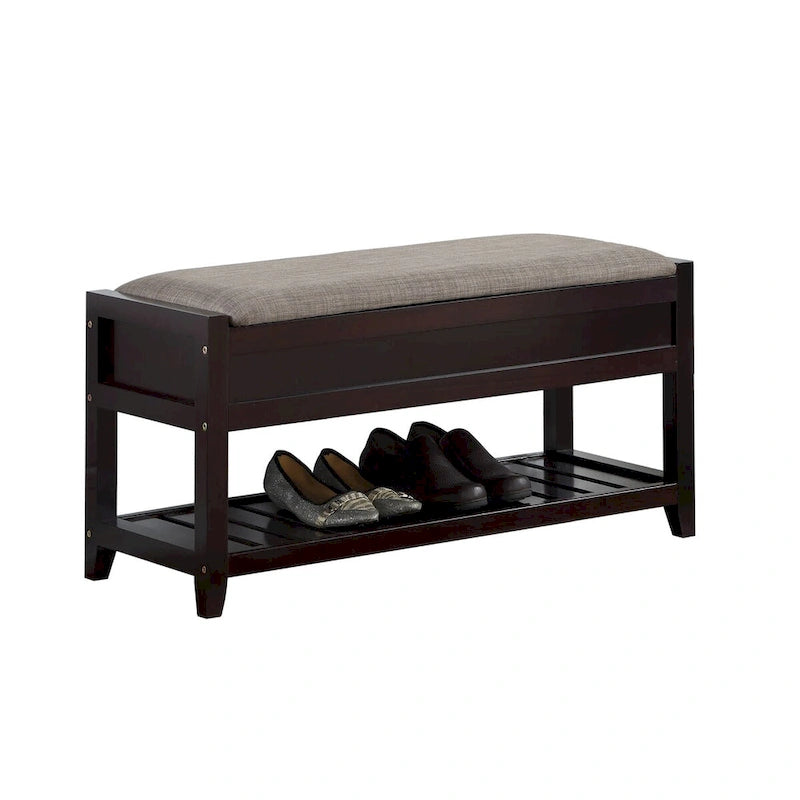 Seating Bench with Shoe Storage for Living Room,Bedroom